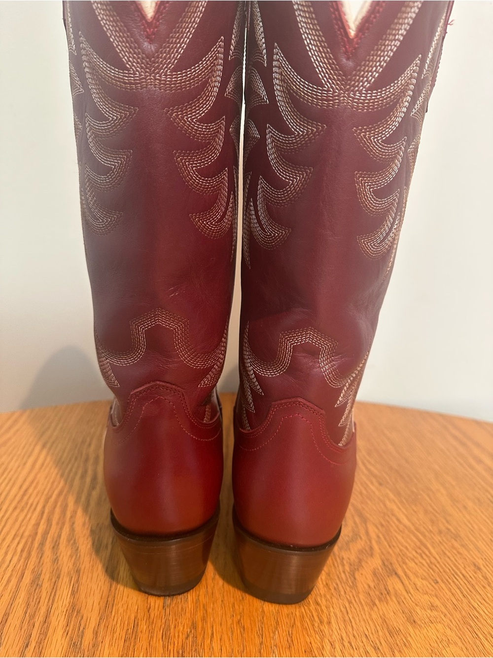 Tecovas—The Annie—Scarlett Leather Western Cowboy Boots - Picture 4 of 7